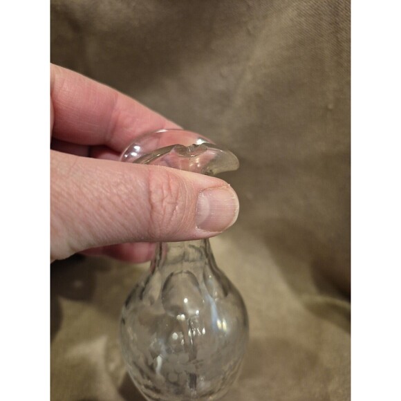 Antique Middletown Quadruple Silverplate Embossed Cruet Condiment Server FLAW - Picture 14 of 16